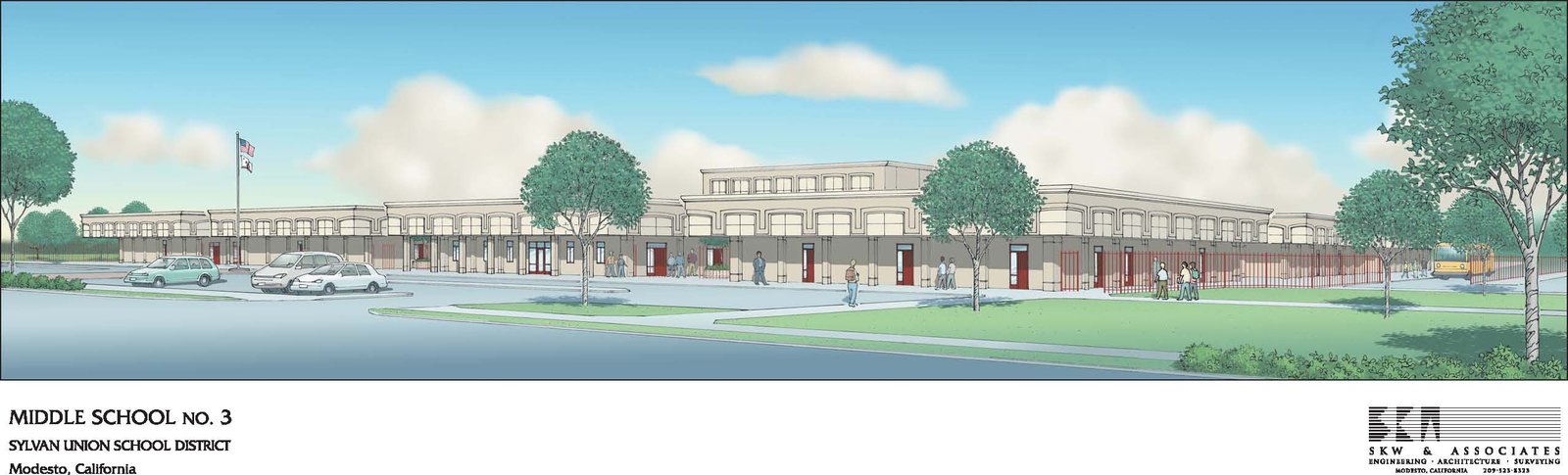 _Daniel Savage Middle School_Rendering